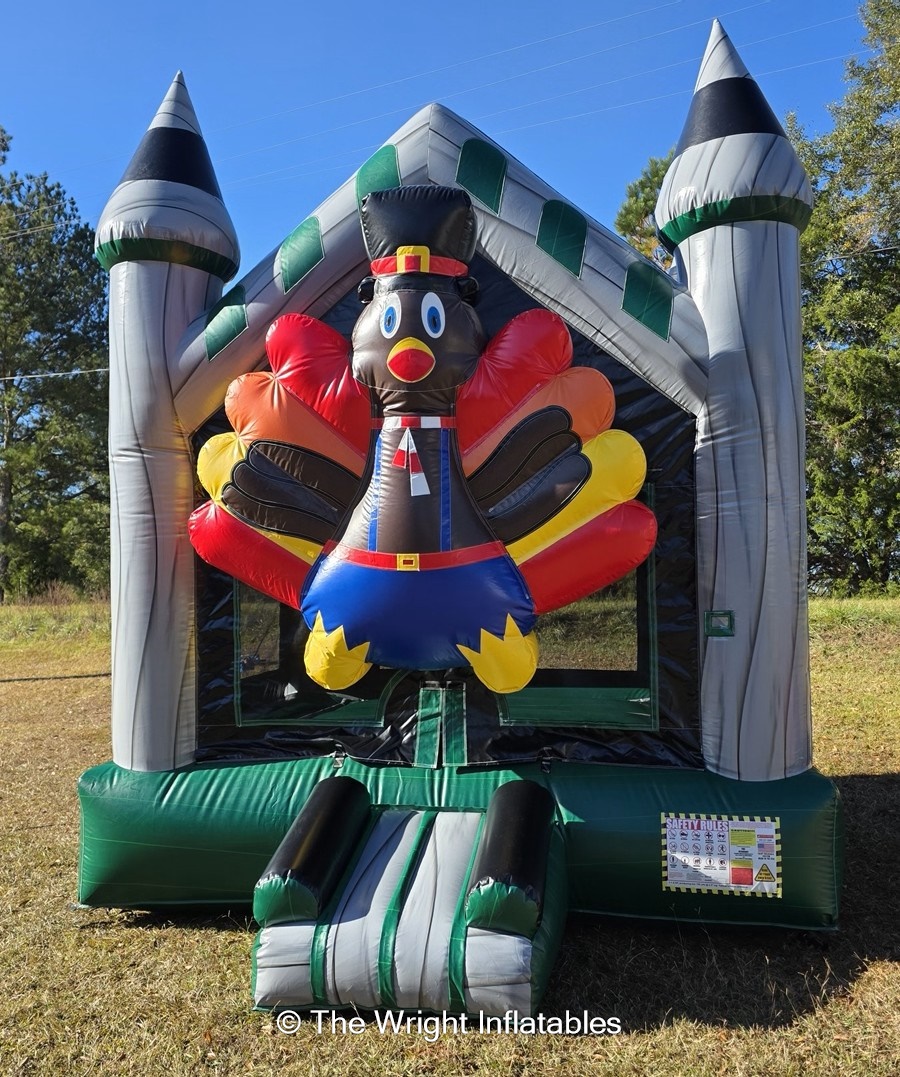 Turkey Bounce House Add-On Thanksgiving Inflatable The Wright Inflatab